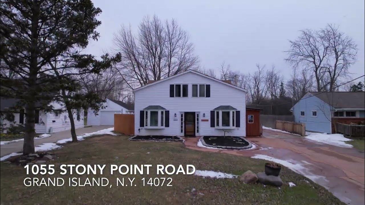 1055 Stony Point Grand Island NY Home for Sale Aerial Drone Video