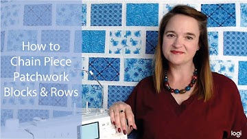 Quilting Know How: Chain Piecing