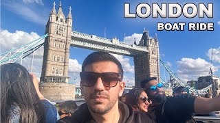 Thames River Cruise | Experience London from a Boat II #riverthames #cruise #centrallondon #dayout