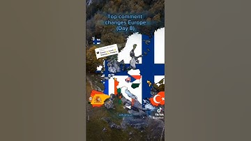 Top comment changes Europe Day 8 #shorts #trending #viral  #geography#map #europe #mapping