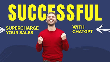 Supercharge Your Sales: How ChatGPT and AI Can Boost Your Career