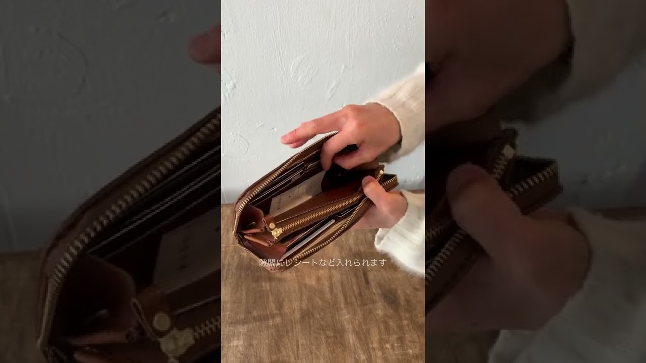 ラウンドファスナー長財布 |analogico（アナロジコ）