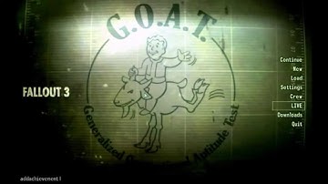 Fallout 3: Unlock all achievements in 1 minute!