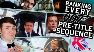 EVERY James Bond Pre-Title Sequence RANKED