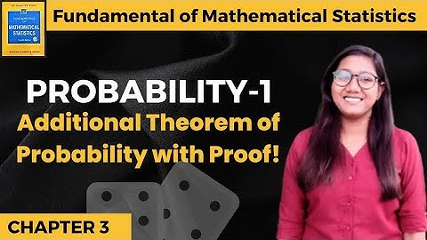 Additional Theorem of Probability | Complete Explanation | Statistics | Probability #bscstatistics