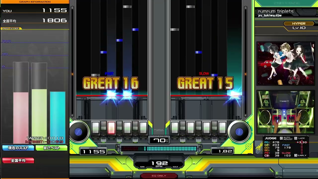beatmania IIDX】20260729rumrum triplets / yu_tokiwa.djw - YouTube