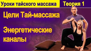 Теория 1: Цели Тай-массажа  Энергетическая система человека | Уроки тайского массажа