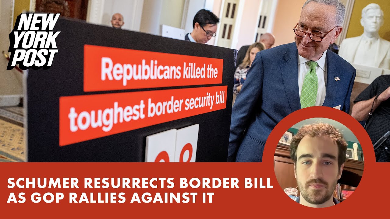 Schumer resurrects bipartisan border security plan as Senate GOP rallies against it