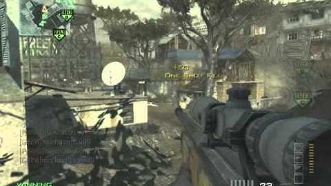 MW3 Quad kill feed L118A