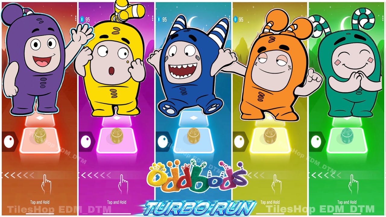 Oddbods Jeff 🆚 Oddbods Bubbles 🆚 Oddbods Pogo 🆚 Oddbods Slick 🆚 Oddbods Zee 🎶 Who Will Win?