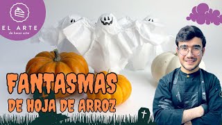 👻Decora tus pasteles en 3 mintutos con estos divertidos fantasmas 🎃