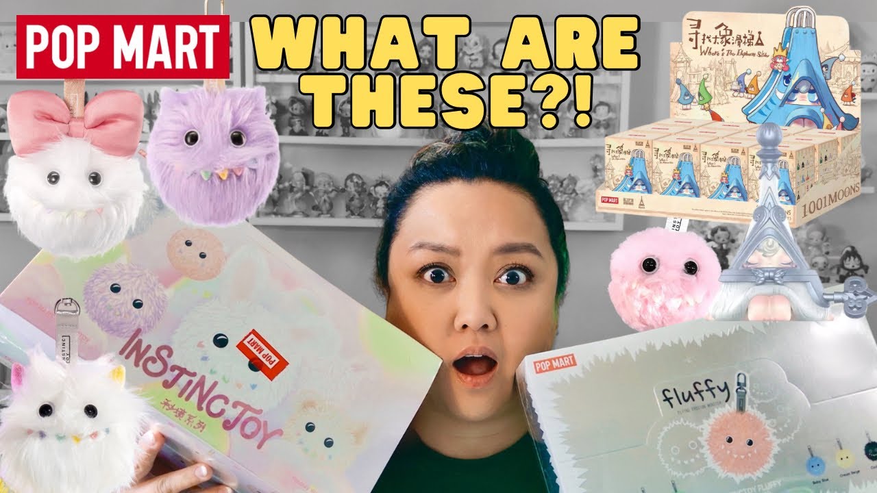 Full Sets Unboxed! Pop Mart Instinctoy & 1001 Moons Blind Boxes