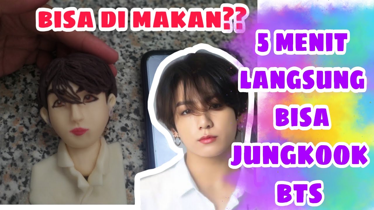 BTS JUNGKOOK Cara membuat wajah realistik JUNGKOOK (how to make BTS