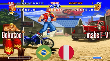 Real Bout Fatal Fury 2 (FT10) - Bokutoo (BR) vs mabe F-V (PE) - 2021-08-07