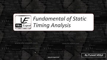 Static Timing Analysis - Course overview - 4th Jan 2020