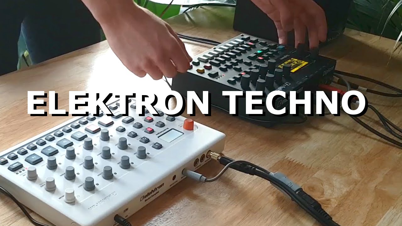 Techno live on Elektron Digitone and Model:Samples - YouTube