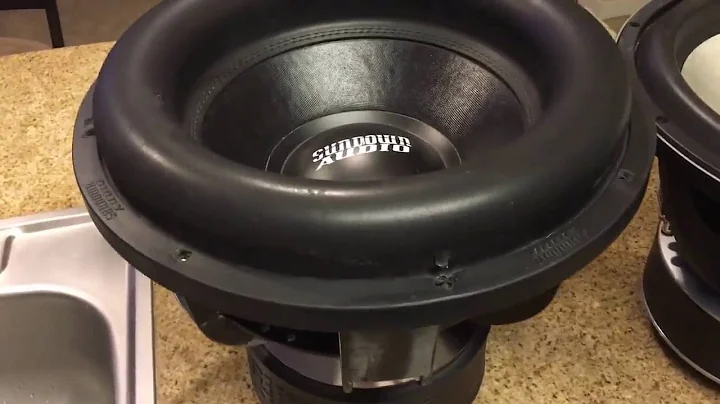 SUNDOWN ZV4 15 VS MTX 9500 15 MAX SPL MASSIVE FLEX VIDEO 2