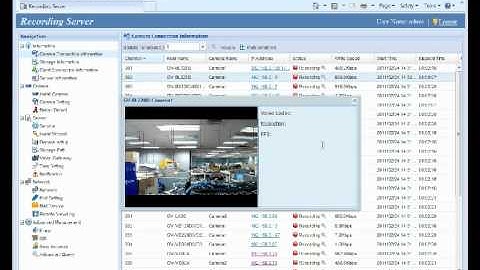 GeoVision Recording Server   Recording