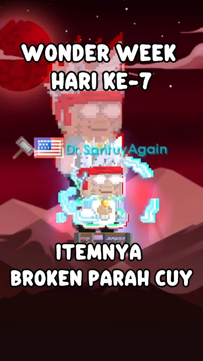 Kuwii's Tutelar WONDER WEEK DAY 7 #growtopia #shorts