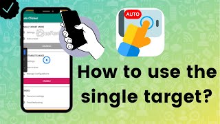 How to use the single target mode in Auto Clicker? screenshot 2