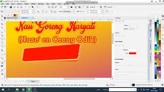 Design Banner Nasi Goreng II DESIGN BANNER SIMPLE