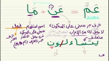 Parsing of surat [An-Nabaʼ - 1] | إعراب سورة النبأ