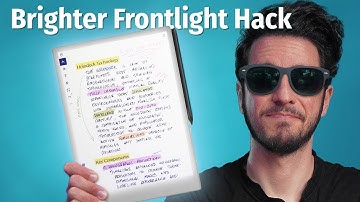 Brighten Up: Remarkable Paper Pro Hack for Brighter Frontlight | TUTORIAL
