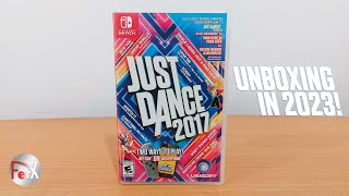 Unboxing the first Just Dance for the Nintendo Switch in 2023!