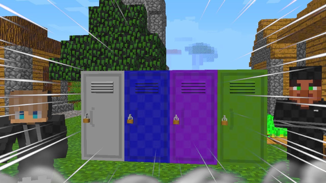 😱Qishloqi Sirli Shkaflar Olib Keldi | Minecraft Uzbekcha