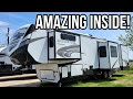 You must see inside this Fifth Wheel RV! Coachmen Brookstone 374RK