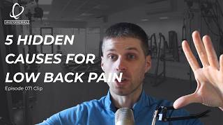 5 Hidden Causes of Lower Back & Buttock Pain (Stop Ignoring These!)