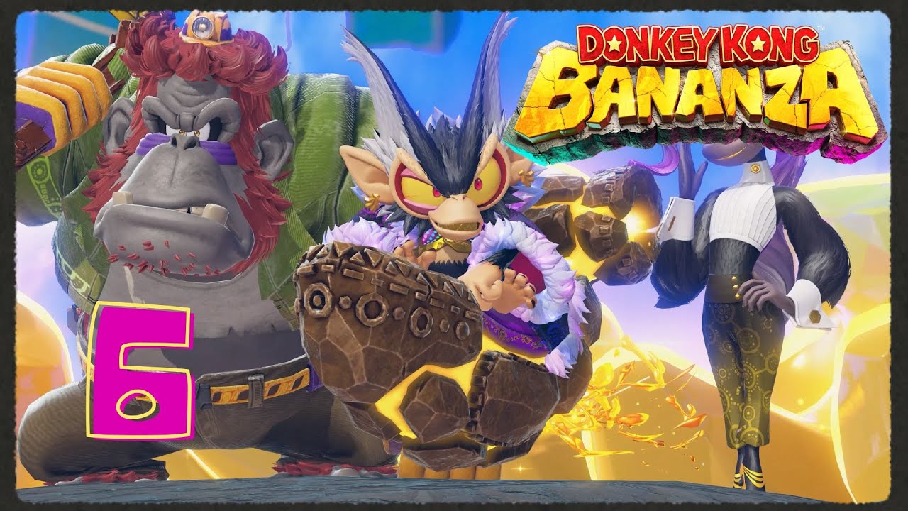 Donkey Kong Bananza #6 Boss Kampf gegen die Void Company!