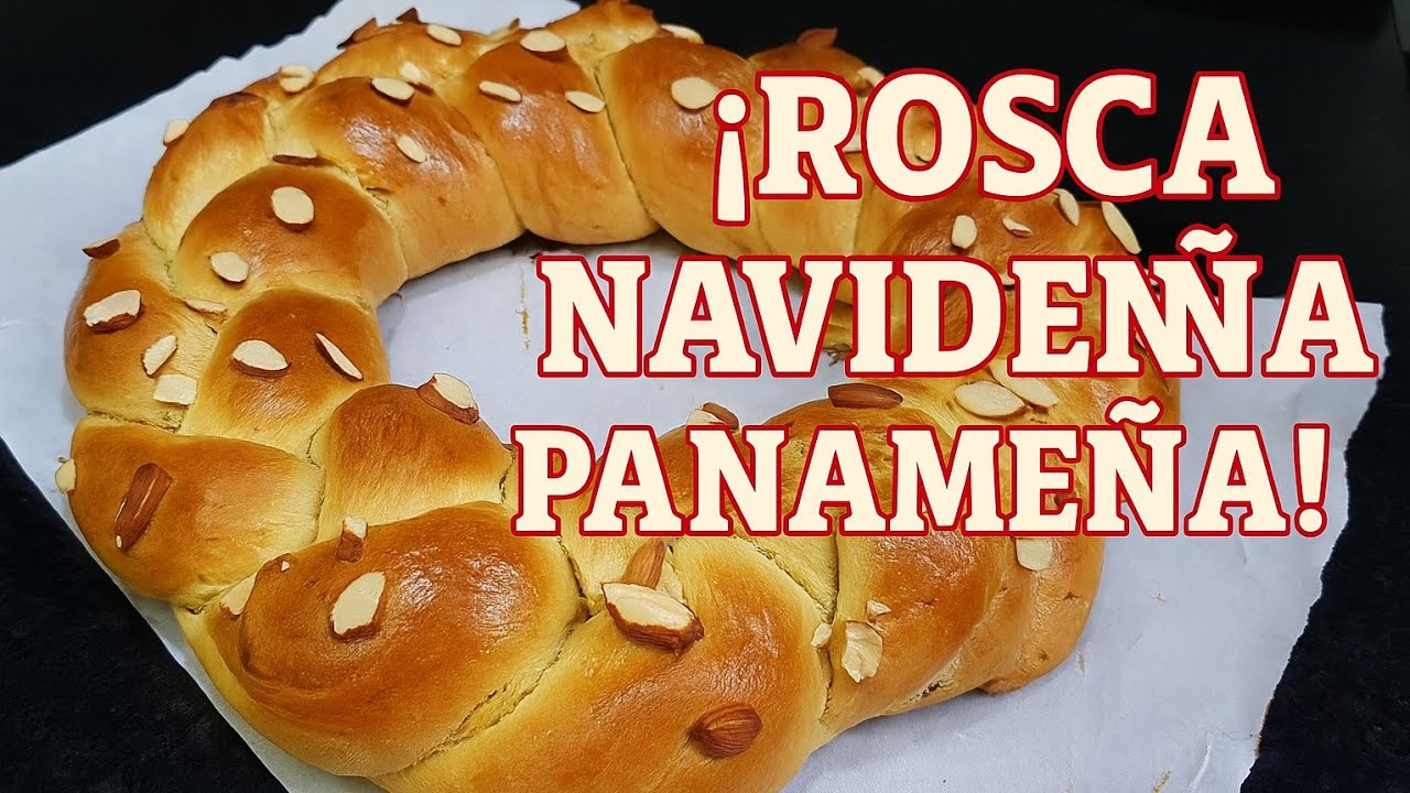 Rosca Navideña Panameña o pan trenzado de huevo 🌲 - YouTube