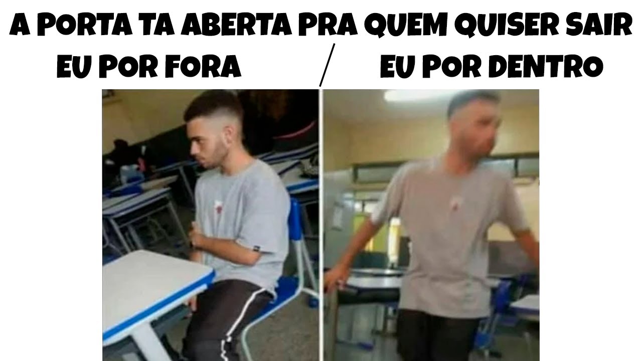 2 HORAS!! MEMES EM IMAGENS ENGRAÇADOS - Toda escola publica tem