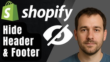 How to Hide Header and Footer in Shopify (2025 Step-by-Step Tutorial for Beginners)