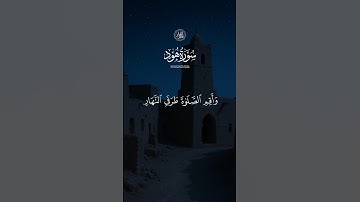 واقم الصلاة طرف النهار#المنشاوي #quran #قرآن #video #explore#تلاوة_خاشعة#رعد_الكردي #4k#ياسر_الدوسري