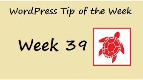 WordPress Tip of the Week - Week 39 - Sharing Plugins and Themes in Multisite