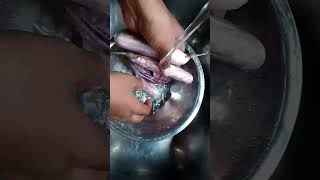 Brinjal curry | බටු තෙල් දැම්මා කමු  viral  brinjal  shorts