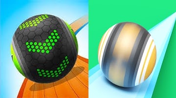Going Balls vs Action Balls - Running Games Gameplay (Android/iOS)