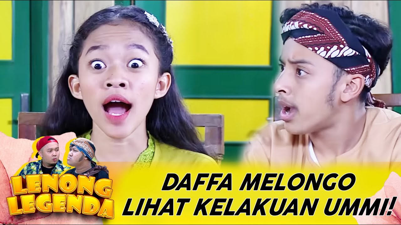 UMMI MEMPERLIHATKAN TRIK SULAP YANG BUAT DAFFA TERKESIMA | LENONG LEGENDA