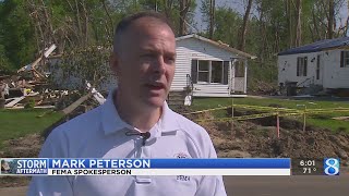 Teams assess damage after Southwest MI tornadoes