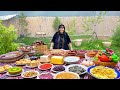 A mix of our familys favorite national azerbaijani recipes  village cooking vlog