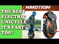 INMOTION V11Y Electric Unicycle Review: 37 MPH, 75-Mile Range, 18" Suspension EUC for City Off-Road