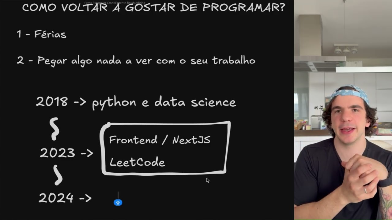 Como voltar a gostar de programar?