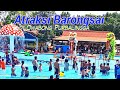 Atraksi Barongsai (Lion Dance) di Owabong Waterpark Purbalingga