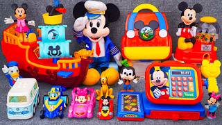 Satisfying with Unboxing Disney Mickey Mouse Pirate Ship Playset | Review Toys ASMR