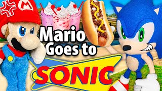 Crazy Mario Bros: Mario Goes To Sonic!