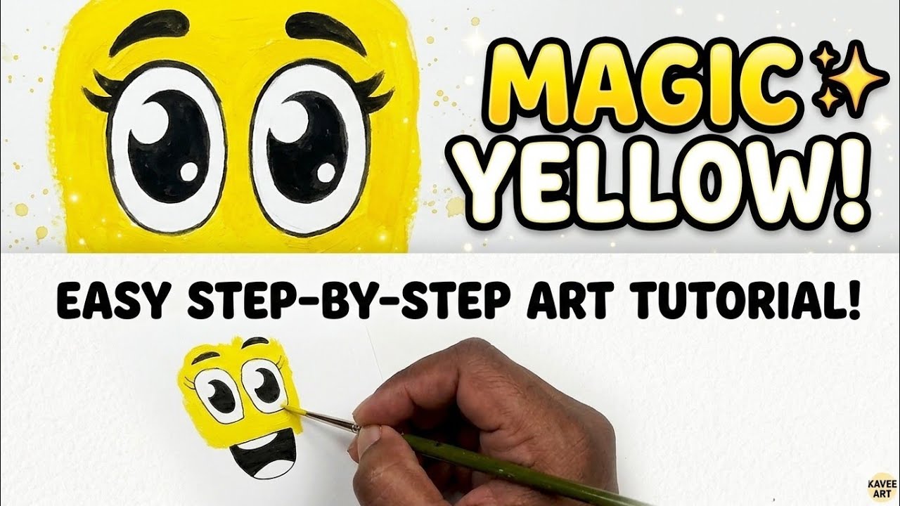 How To Draw Magic R How to Draw Magic Yellow! 🎨 Step-by-Step Easy Tutorial - YouTube