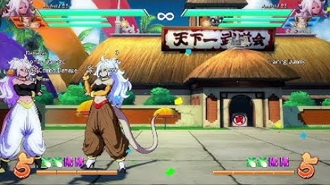 Dragon Ball FighterZ - Android 21 practical combos