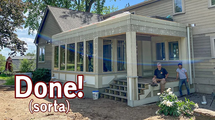 The Exterior is Wrapped | Home Renovation & Additi...